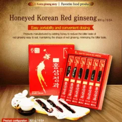 KGS Korean Honeyed Red Ginseng Root Box 300g