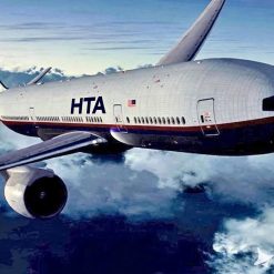 HTA MH370 Stealth Black — Boeing 777 Galley Service Cart Set