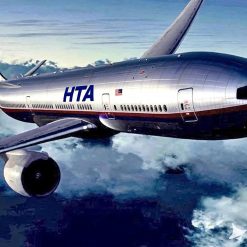 HTA MH370 Midnight Blue — Boeing 777 Main Landing Gear Bay