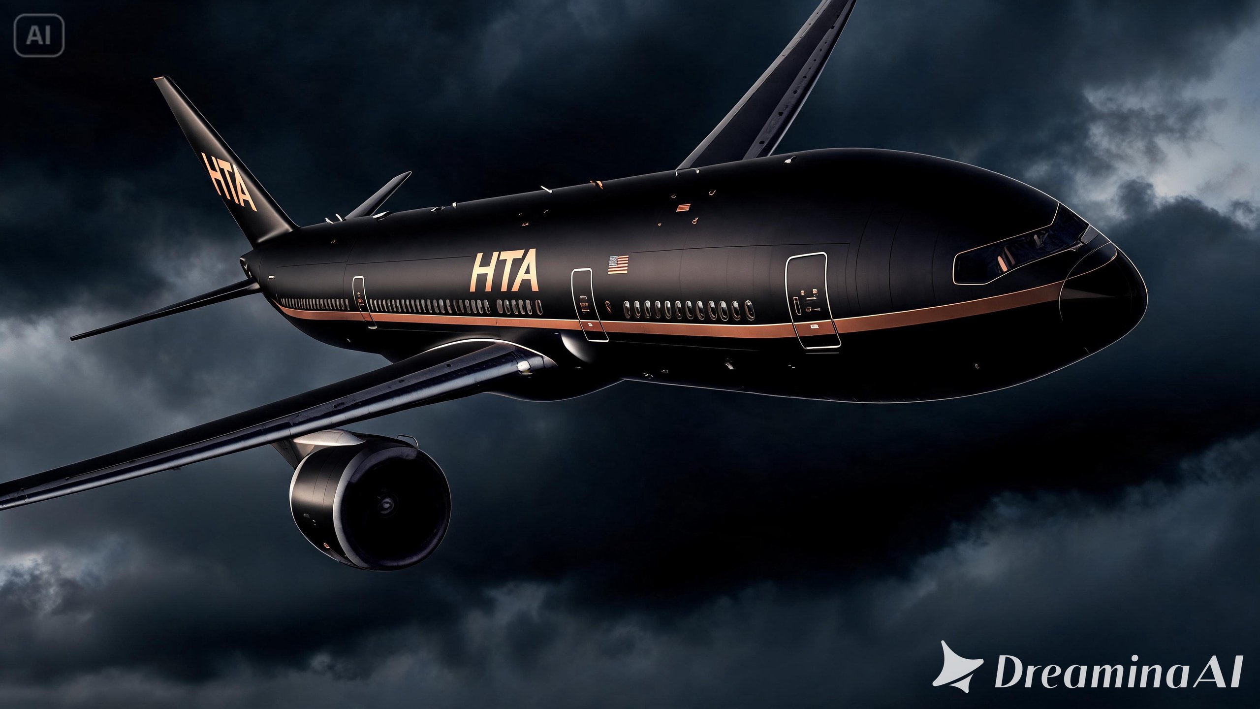 HTA MH370 Storm Gray — Boeing 777 Thrust Reverser Cowl Panel