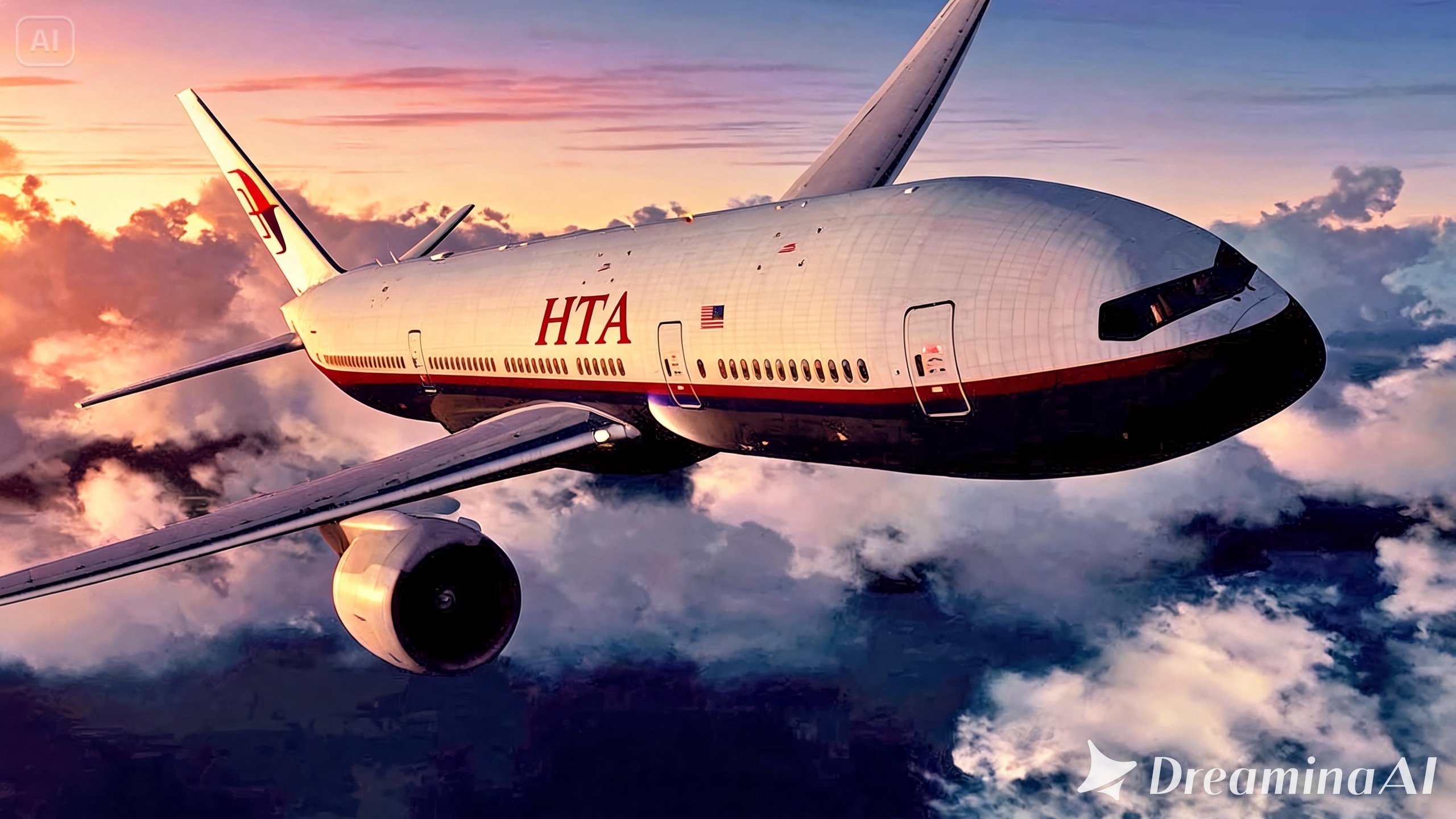 HTA MH370 Ultra Premium — Boeing 777-200ER Full Cockpit Section