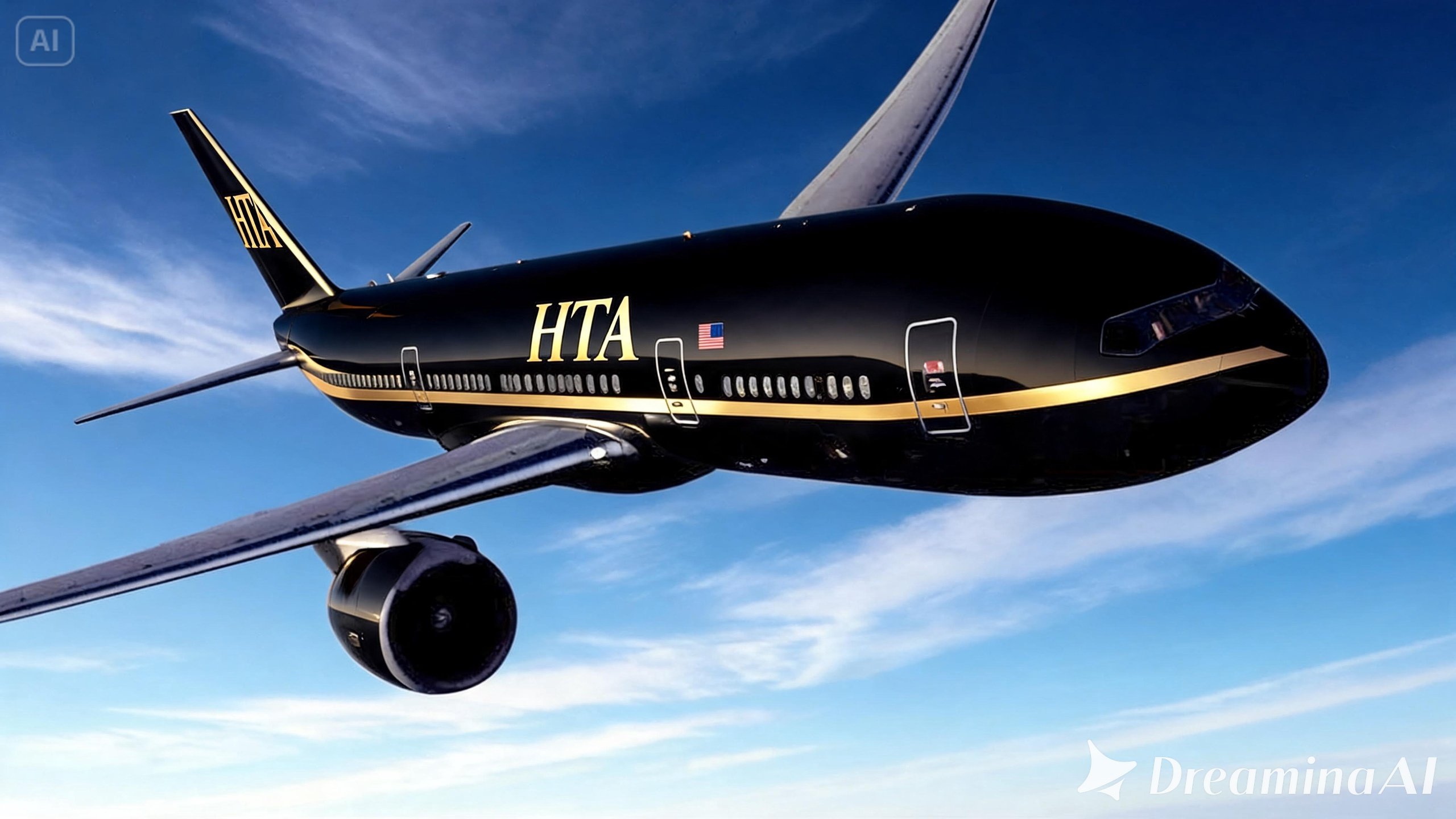 HTA MH370 Cobalt Blue — Boeing 777 Engine Nacelle Outer Cowl