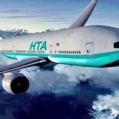 HTA MH370 Arctic White — Boeing 777 APU Auxiliary Power Unit